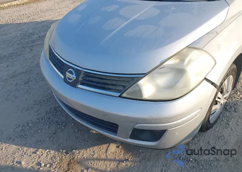 2008 Nissan Versa 1.8S из США, поврежденный, VIN 3N1BC13E08L376678